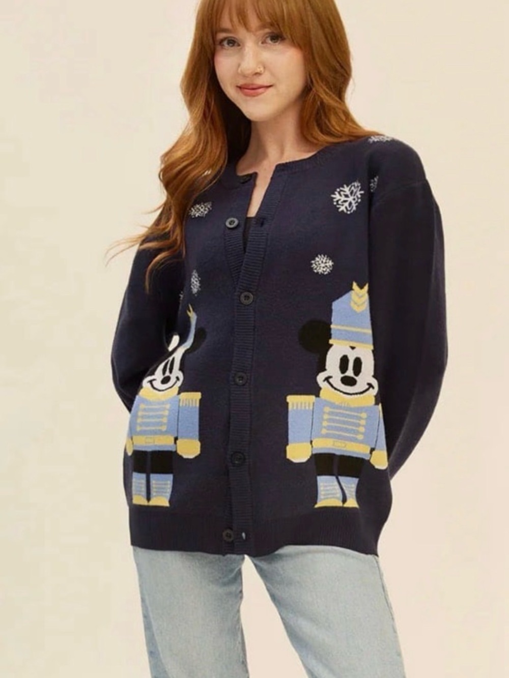 Disney Christmas - MICKEY NUTCRACKER CARDIGAN (4x) - Picture 6 of 10